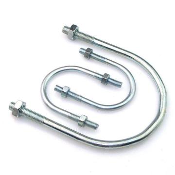 哈德威 U型螺栓帶2個螺母，M12-219，8寸，鍍鋅